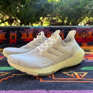 Adidas Ultraboost Primeblue Prime Knit Cloud White Women's Size 6